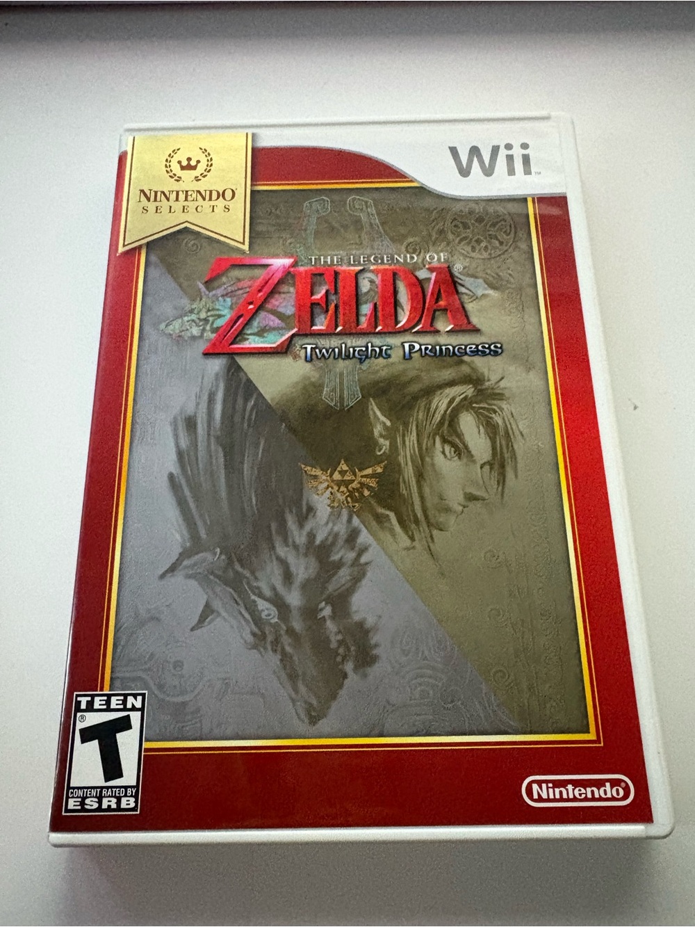 The Legend of Zelda Twilight Princess Nintendo Selects Edition Nintendo Wii Game